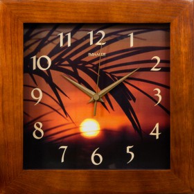 Часы настенные ДС-2АА28-460 ПАЛЬМА в Называевске - nazyvaevsk.katalogmebeli.com | фото 2