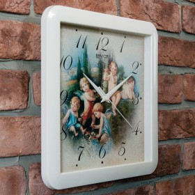 Часы настенные П-А7-327 Ангелы в Называевске - nazyvaevsk.katalogmebeli.com | фото