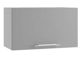 Гарда ПГ 600 шкаф верхний горизонтальный (Белый Эмалит/корпус Серый) в Называевске - nazyvaevsk.katalogmebeli.com | фото