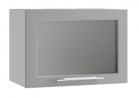 Гарда ПГС 500 шкаф верхний горизонтальный со стеклом Белый в Называевске - nazyvaevsk.katalogmebeli.com | фото