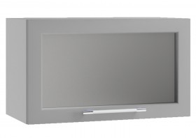 Гарда ПГС 600 шкаф верхний горизонтальный со стеклом Белый в Называевске - nazyvaevsk.katalogmebeli.com | фото