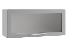 Гарда ПГС 800 шкаф верхний горизонтальный со стеклом Белый в Называевске - nazyvaevsk.katalogmebeli.com | фото