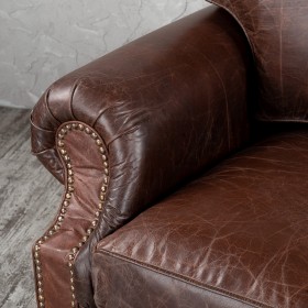 Кресло кожаное Лофт Аристократ (ширина 1100 мм) в Называевске - nazyvaevsk.katalogmebeli.com | фото 5
