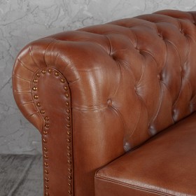 Кресло кожаное Лофт Честер (кожа) в Называевске - nazyvaevsk.katalogmebeli.com | фото 3