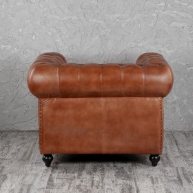 Кресло кожаное Лофт Честер (кожа) в Называевске - nazyvaevsk.katalogmebeli.com | фото 7