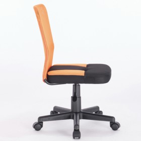 Кресло компактное BRABIX Smart MG-313 (черный, оранжевый) в Называевске - nazyvaevsk.katalogmebeli.com | фото 2