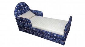 Кровать детская Соня (Печать Панда синий., 1 категория) в Называевске - nazyvaevsk.katalogmebeli.com | фото