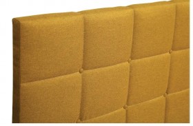 Кровать "Диана" ш. 1400 (Н=1010мм) (жаккард горчица) в Называевске - nazyvaevsk.katalogmebeli.com | фото 5