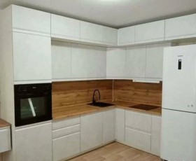 Модульная кухня Бруклин 2.4 x 2 м (Бетон белый) в Называевске - nazyvaevsk.katalogmebeli.com | фото 15