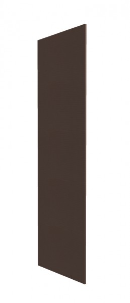 Панель торцевая ПН/ПНЯ М Квадро (для пеналов) Шоколад кожа в Называевске - nazyvaevsk.katalogmebeli.com | фото