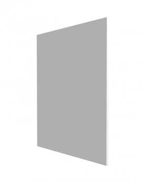 Панель торцевая С Ройс (для шкафов нижних) Белый софт в Называевске - nazyvaevsk.katalogmebeli.com | фото