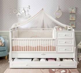 ROMANTIC BABY Детская кровать-трансформер 20.21.1015.00 в Называевске - nazyvaevsk.katalogmebeli.com | фото 3