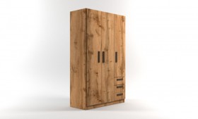 Шкаф 3-х створчатый с ящиками Шервуд (Дуб Вотан) в Называевске - nazyvaevsk.katalogmebeli.com | фото
