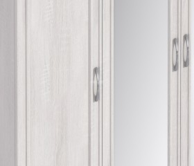 Шкаф 4-х дверный СБ-2389 Флоренция (Дуб Сонома Белый) в Называевске - nazyvaevsk.katalogmebeli.com | фото 2