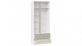 Шкаф для одежды комбинированный «Сканди» Дуб Гарден/Белый/Глиняный серый в Называевске - nazyvaevsk.katalogmebeli.com | фото 5