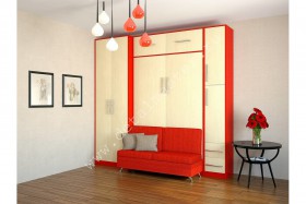 Шкаф-кровать с диваном Бела-5 в Называевске - nazyvaevsk.katalogmebeli.com | фото
