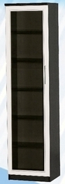 Шкаф средний со стеклодверью ДЛЯ ГОСТИНОЙ ШСС-450 Венге/Дуб выбеленный в Называевске - nazyvaevsk.katalogmebeli.com | фото 1