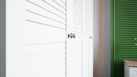 Шкаф угловой с 1-ой дверью с зеркалом «Ривьера» (Белый) в Называевске - nazyvaevsk.katalogmebeli.com | фото 8