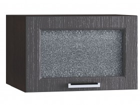 Шкаф верхний горизонтальный со стеклом 510, ШВГС 510 (Клен серый/корпус венге) в Называевске - nazyvaevsk.katalogmebeli.com | фото