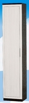 Шкаф высокий ДЛЯ ГОСТИНОЙ ШВ-450 Венге/Дуб выбеленный в Называевске - nazyvaevsk.katalogmebeli.com | фото 1