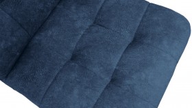 Стул «Аспен» К1С Черный муар/Микровелюр Wellmart Blue в Называевске - nazyvaevsk.katalogmebeli.com | фото 3