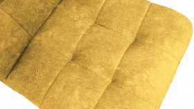 Стул «Аспен» К3 Черный муар/Микровелюр Wellmart Yellow в Называевске - nazyvaevsk.katalogmebeli.com | фото 3