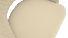Стул «Калипсо» К1К Черный муар/Велюр Confetti Cream в Называевске - nazyvaevsk.katalogmebeli.com | фото 3