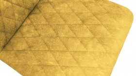Стул «Стенли» К3 Черный муар/Микровелюр Wellmart Yellow в Называевске - nazyvaevsk.katalogmebeli.com | фото 3
