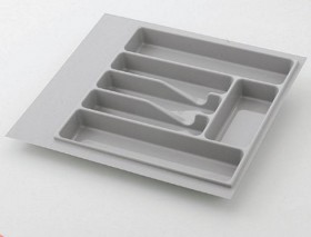Вкладыш для кухонных принадлежностей, серый, Volpato 300 мм в Называевске - nazyvaevsk.katalogmebeli.com | фото 1