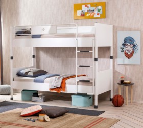Кровать двухъярусная WHITE в Называевске - nazyvaevsk.katalogmebeli.com | фото